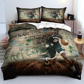 Milwaukee Basketball Bucks Bedding Set Quilt Cover Without Filler
